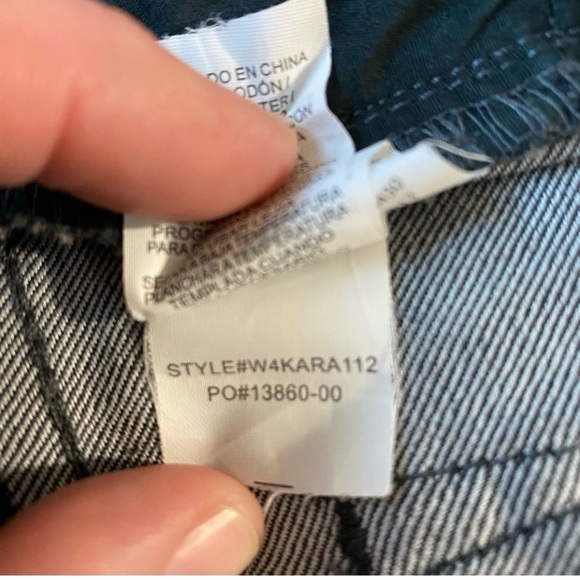 Prana Womens Kara Herringbone Pattern Gray Mid Rise Pants Jeans Size 8 Skinny - Picture 11 of 13